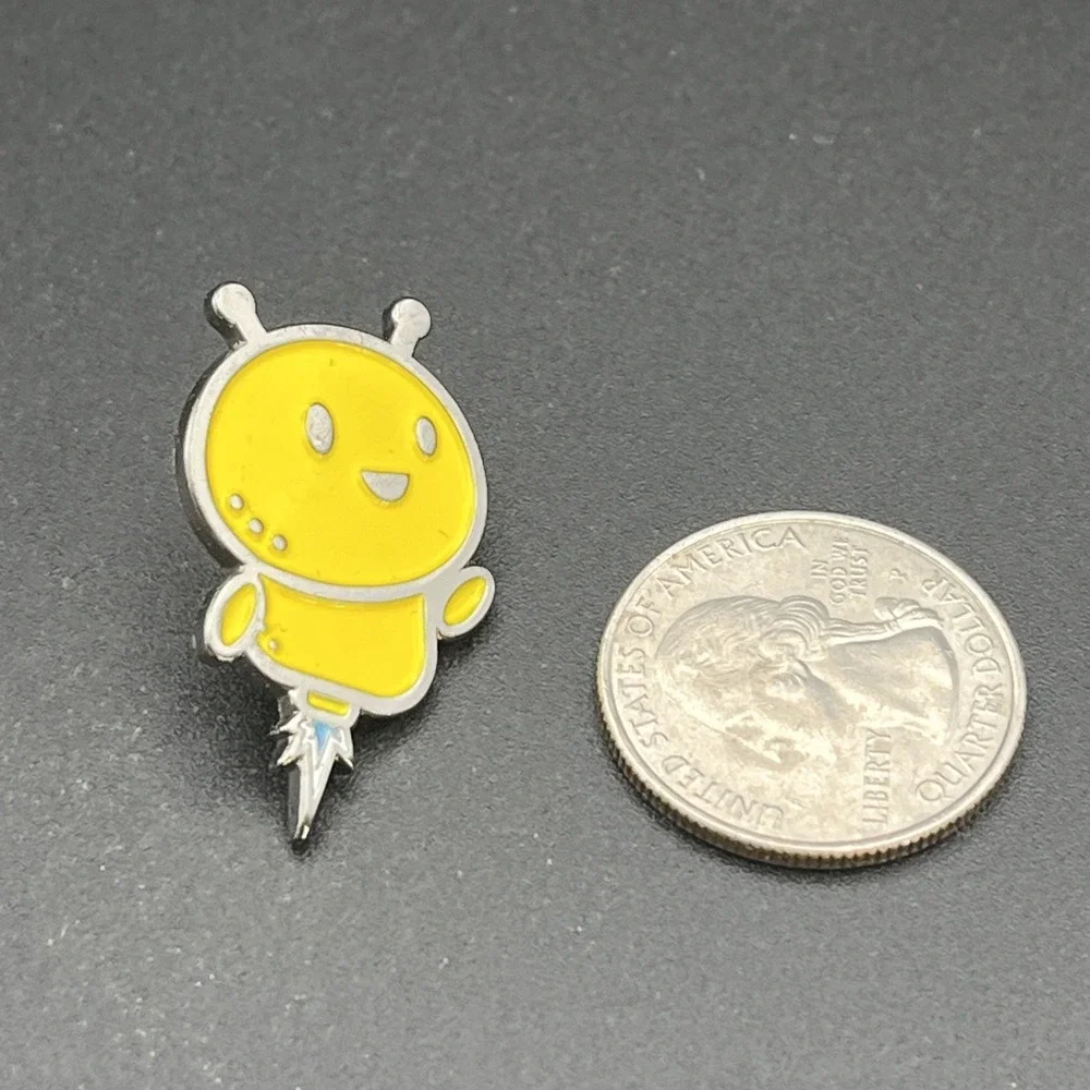 Turbot Microsoft Partner Mascot‎ Cloud Lapel Hat Pin